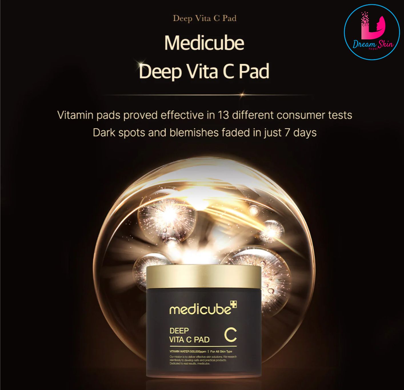 Medicube Deep Vita C Pad, 70 pads